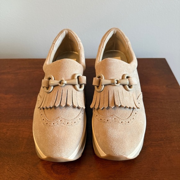 EUC Dolce Vita Jhax Platform Sneakers with Fringe Size 8.5 - Picture 3 of 5